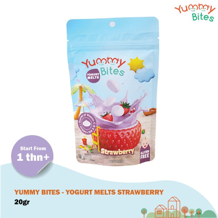 YUMMY BITES Yogurt Melts Yogurt Melt 20gr 20 gr / Yoghurt Anak Bayi