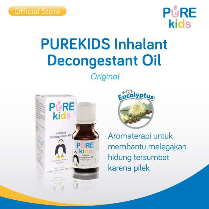 PUREKIDS INHALANT DECONGESTANT OIL 10ml