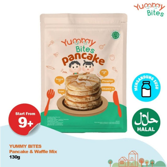 Yummy Bites Pancake & Waffle Mix 130g Tepung Adonan Premix