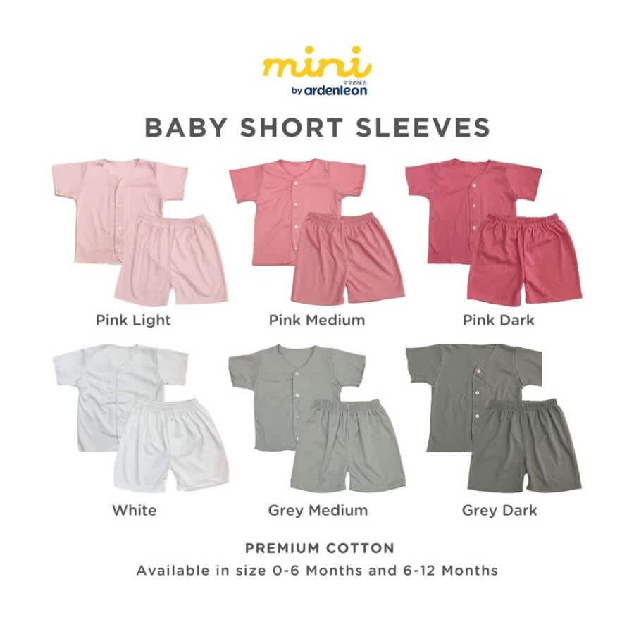 ARDENLEON Mini Series Setelan Bayi Baby Short Sleeves 2.0