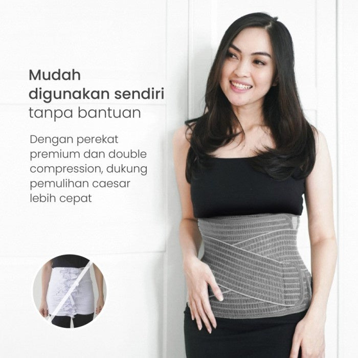 Mamaway Korset Pelangsing Pasca Melahirkan Nano Bamboo