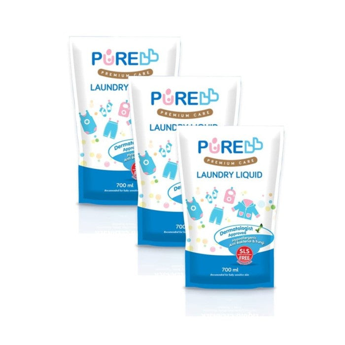 PUREBB LAUNDRY LIQUID 700ml REFILL COMBO ( BUY 2 GET 1 )