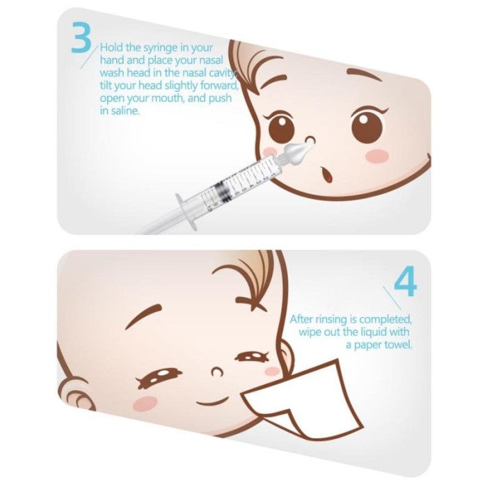 Pembersih hidung anak, Needle nasal wash