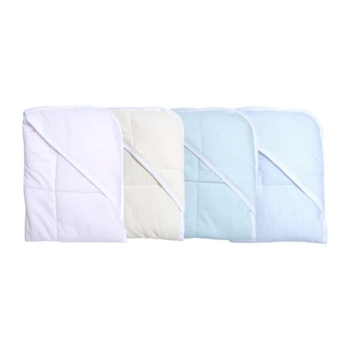 FLUFFY Selimut Topi Dakron Bayi Salur (Isi 1Pcs) STT SFP Newborn