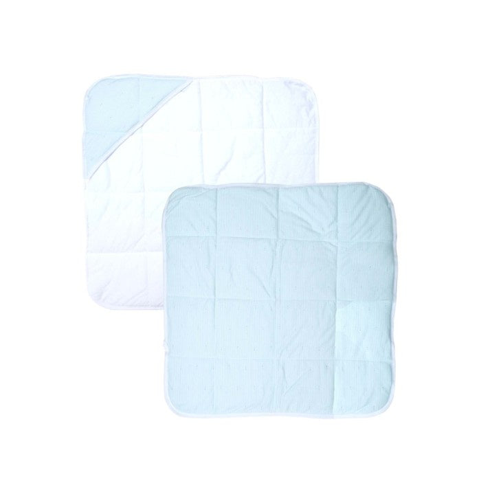 FLUFFY Selimut Topi Dakron Bayi Salur (Isi 1Pcs) STT SFP Newborn