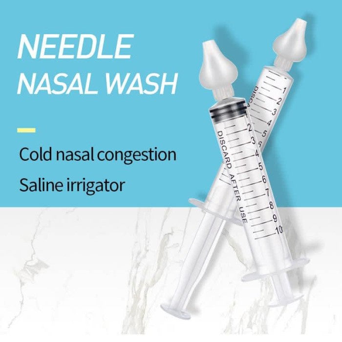 Pembersih hidung anak, Needle nasal wash