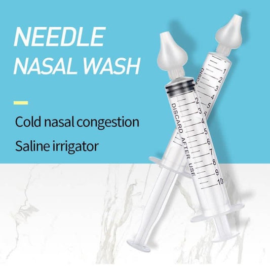 Pembersih hidung anak, Needle nasal wash