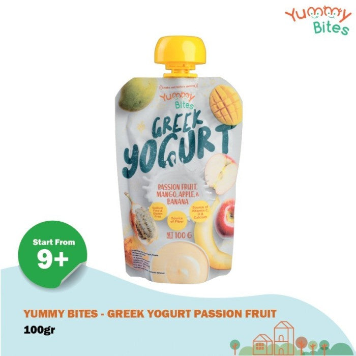 YUMMY BITES GREEK YOGURT - Yogurt Bayi Camilan Bayi