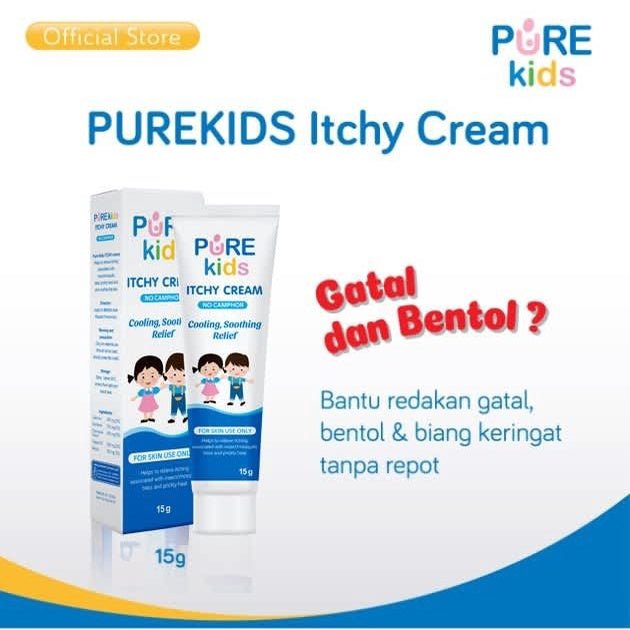 Purebb Kids Itchy Cream 15gr Cream Gatal Anak Bayi