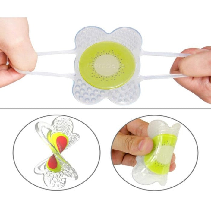 Teether bayi | Mombella Flower Fruit Silicone Teether - Gigitan Bayi
