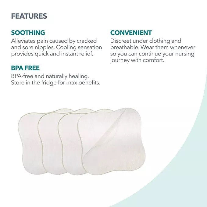 Kinmade Hydrogel Breastpads 10pc / Pad Untuk Nyeri Puting Menyusui
