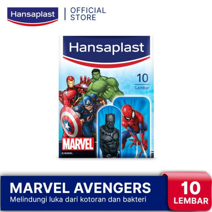 Hansaplast Marvel Avengers 10's - Plester dengan Karakter Superhero