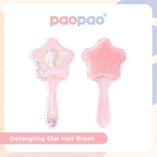 Paopao Detangling Star Hair Brush Sisir Rambut Anak