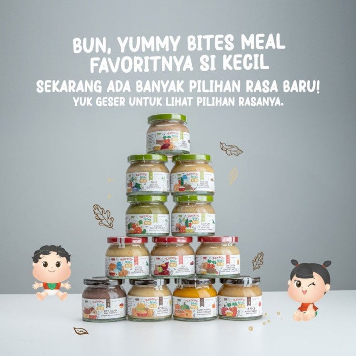 Yummy Bites Meal Step 2 8 Bulan Bubur Bayi Mpasi Yummybites