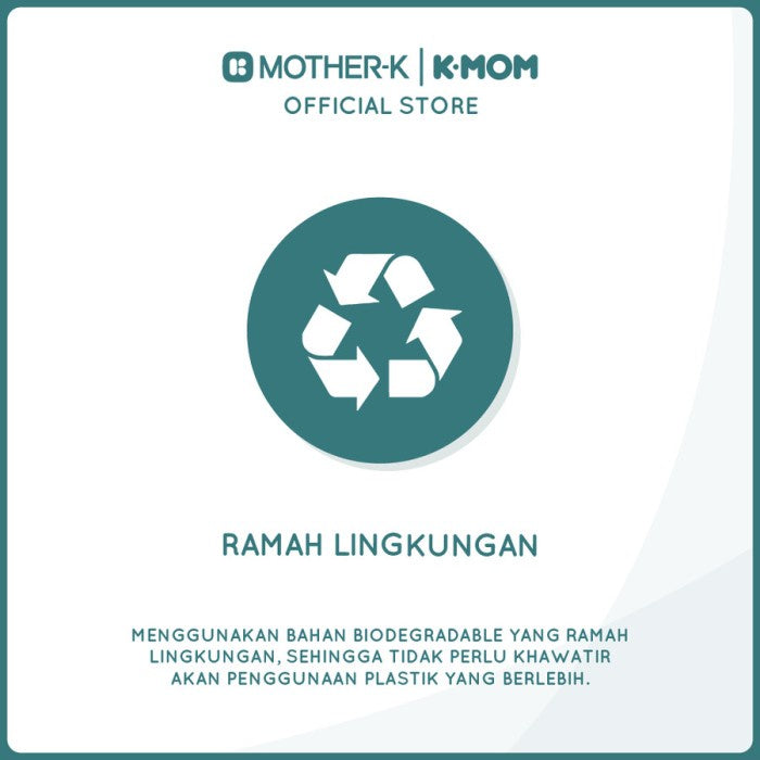 Mother-K K-Mom Eco Baby Zipperbag - Kantong Plastik Zip Lock