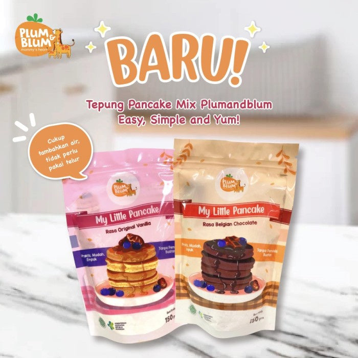 Plum & Blum Tepung Pancake Mpasi Snack Anak Baby