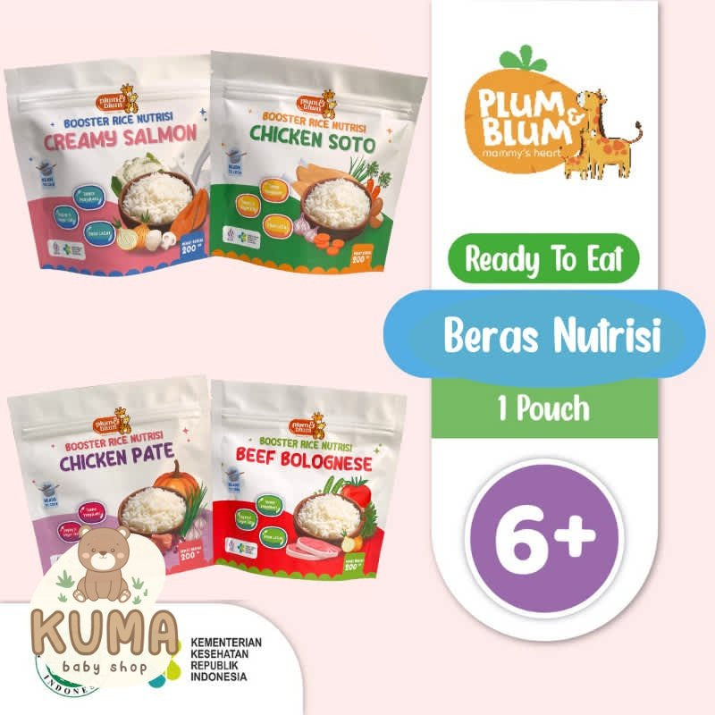 Plum & Blum Plumandblum Beras Nutrisi Mpasi BB Booster