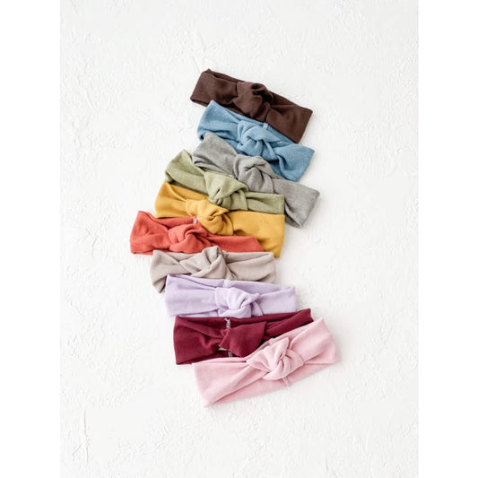 Cocopop Baby COCO KNOT BOW ( Bandana Simpul Polos Katun Bayi Cotton