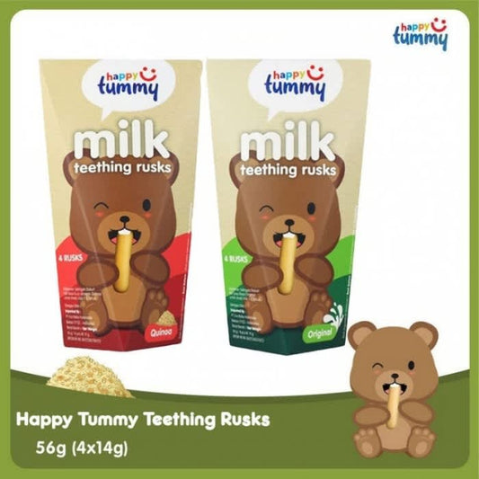 Happy Tummy Milk TEETHING RUSK Biscuit 56g