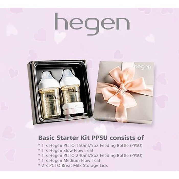 Hegen - Basic Starter Kit PPSU Gift Box Feeding Bottle Dot