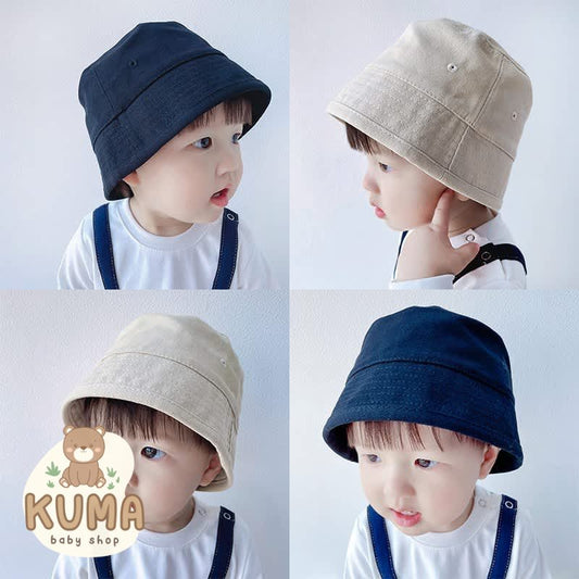 Bucket Topi Anak Polos 1-3Thn