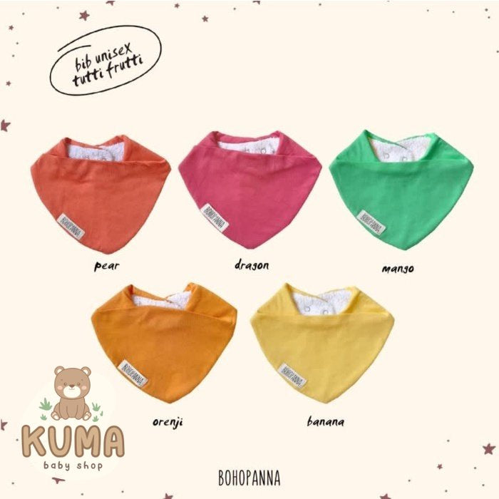 BOHOPANNA - BIB UNISEX TUTTI FRUTTI / DISNEY - SLABER