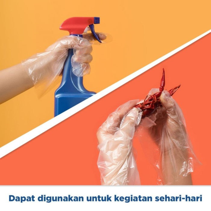 Bagus Sarung Tangan Plastik Dewasa 100s