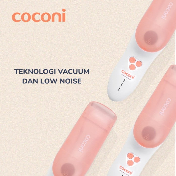 Coconi No Mess Vacuum Baby Hair Clipper | Pemangkas Rambut Vakum