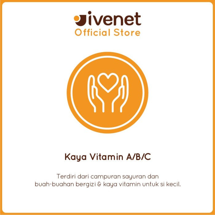 Ivenet Bebe Puree - Jus Buah Sehat Bayi dan Anak Vitamin
