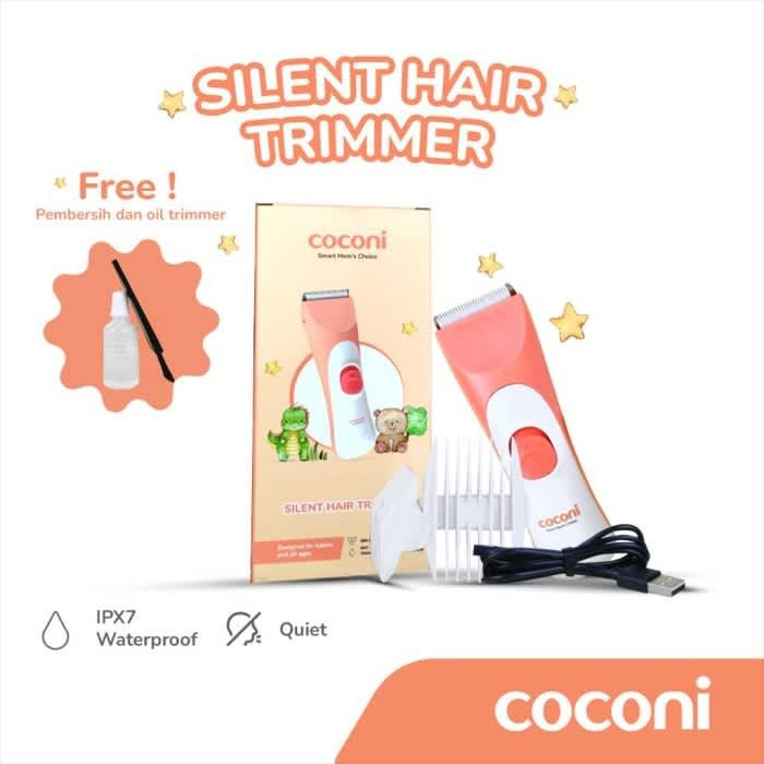 COCONI Portable Hair Clipper | Alat Cukur Rambut Wireless Hair Trimmer