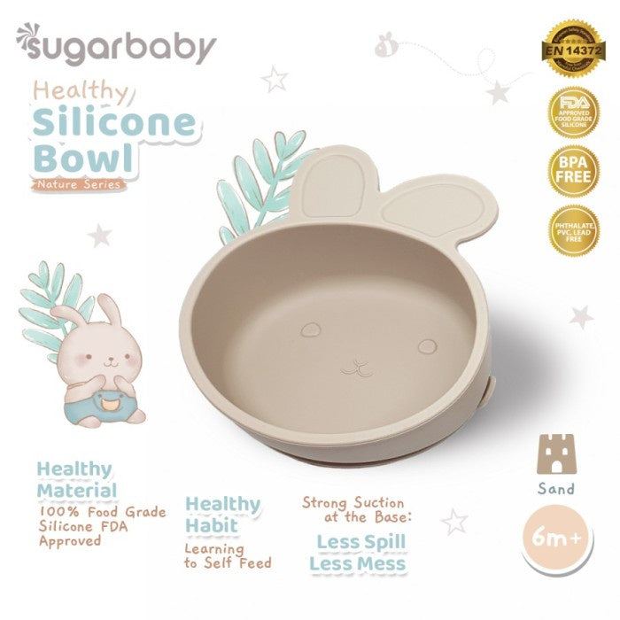 Sugarbaby Healthy Silicone Bowl (Nature Series)