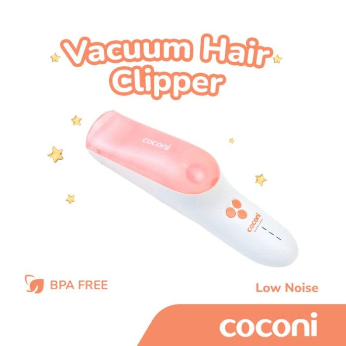 Coconi No Mess Vacuum Baby Hair Clipper | Pemangkas Rambut Vakum