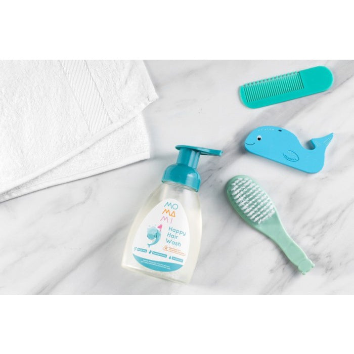 Momami Happy Hair Wash 250ml Shampoo Foam Anak