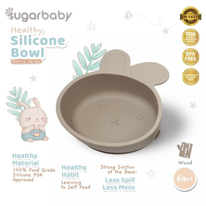 Sugarbaby Healthy Silicone Bowl (Nature Series)