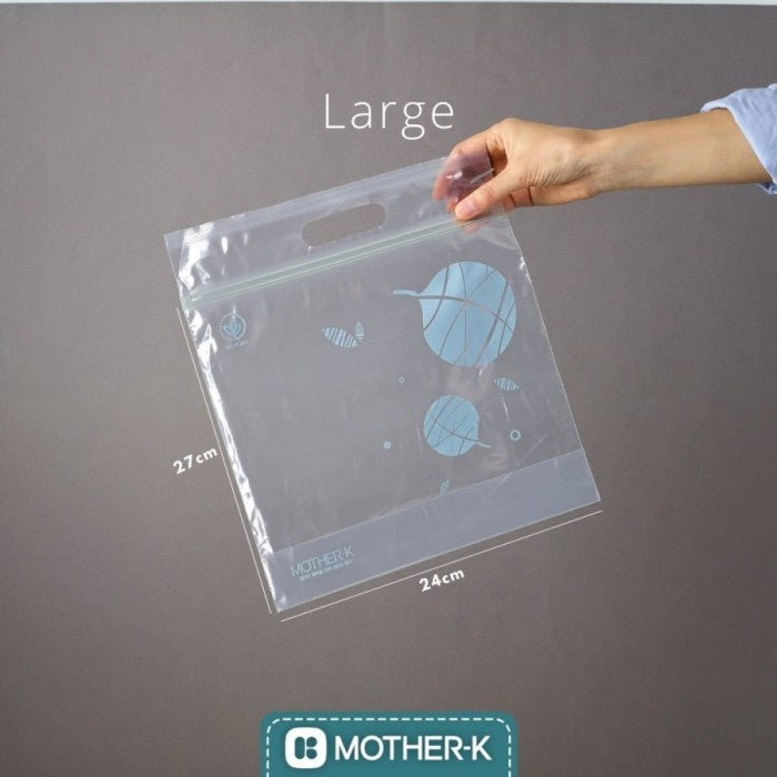 Mother-K K-Mom Eco Baby Zipperbag - Kantong Plastik Zip Lock