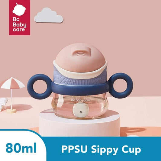 BC BABYCARE MINI SIPPY CUP HANDLE BOTOL MINUM SEDOTAN ANAK BAYI 80ML