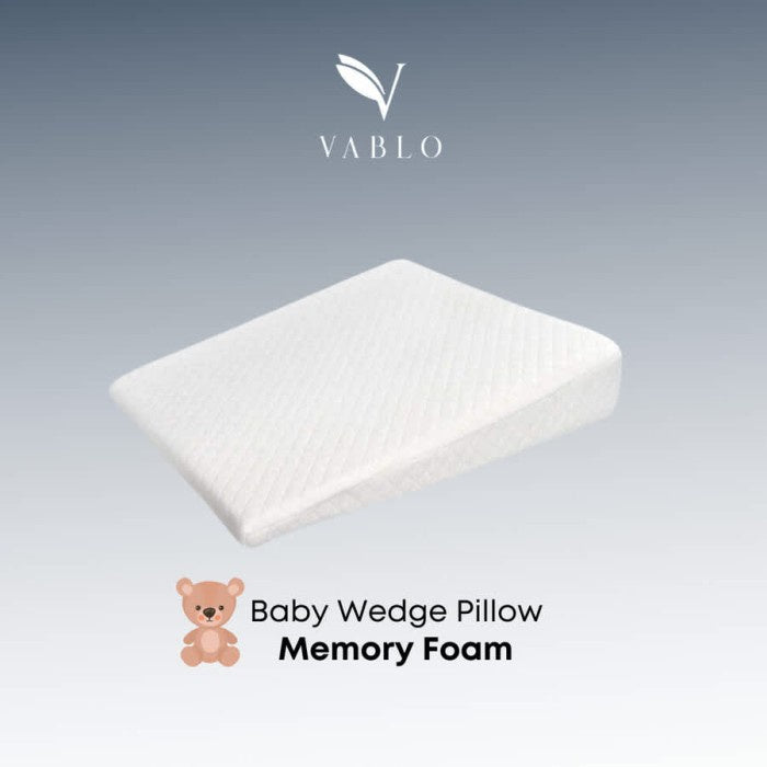 Vablo baby Wedge Pillow ( bantal Sandaran untuk bayi ) memory foam