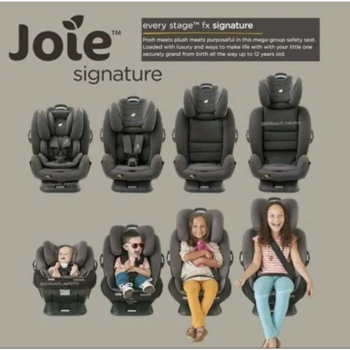 Car Seat Joie Every Stage FX Signature / Tempat Duduk Mobil Bayi