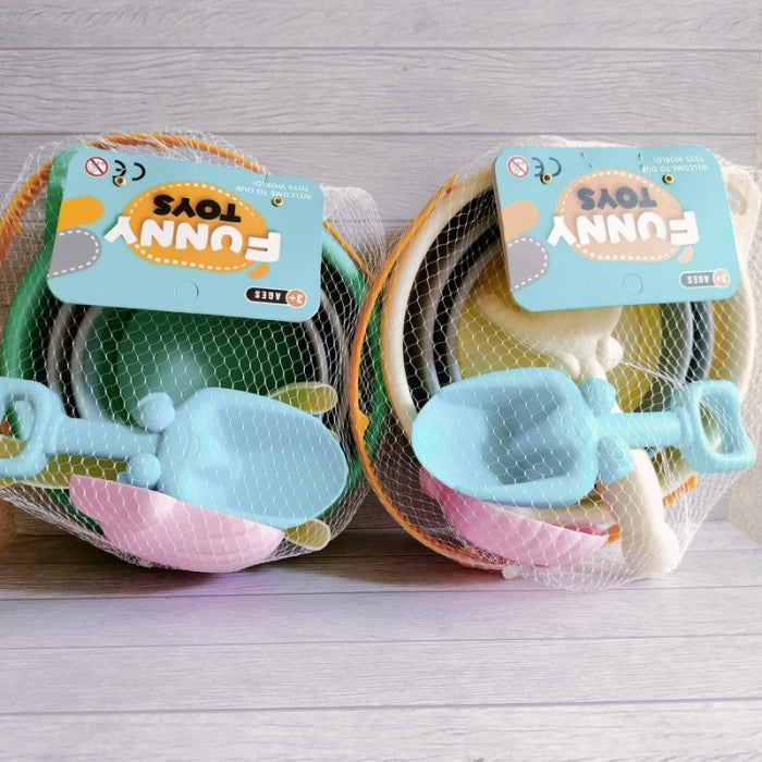 beach foldable bucket toys set children mainan pantai pasir anak