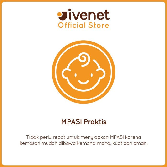 Ivenet Swt Potato Puree - Makanan Pengganti MPASI Bayi dan Anak
