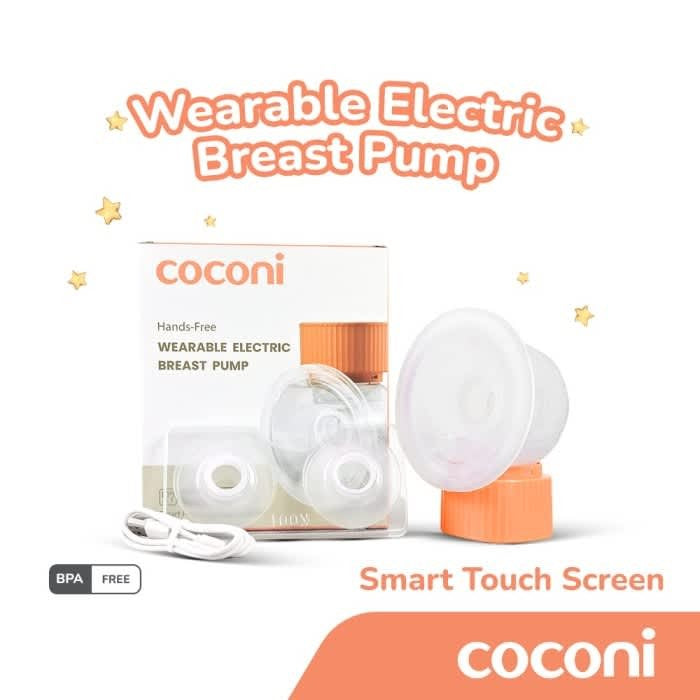 COCONI Hands Free Wearable Electric Breast Pump | Pompa Asi Elektrik