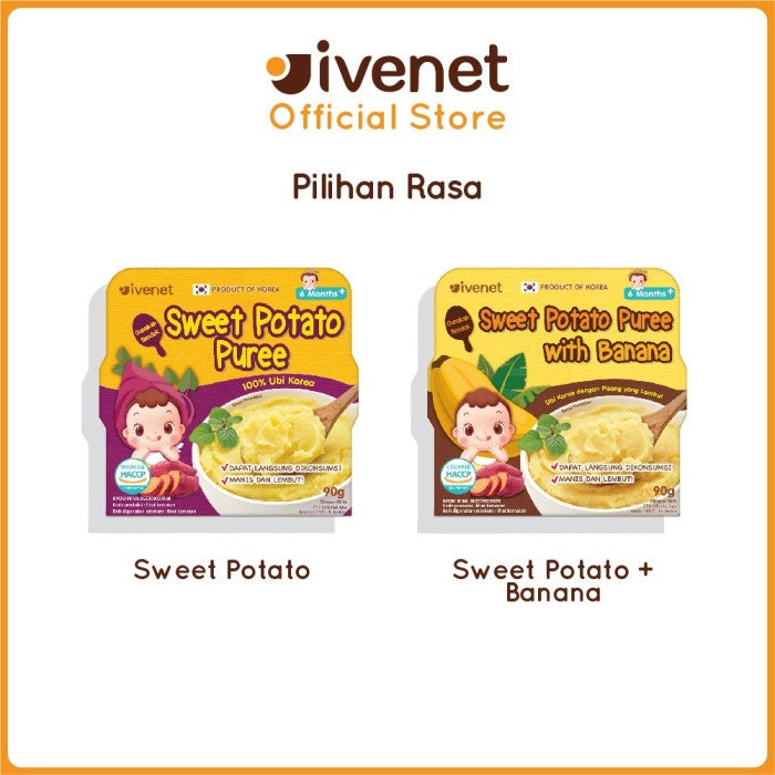 Ivenet Swt Potato Puree - Makanan Pengganti MPASI Bayi dan Anak