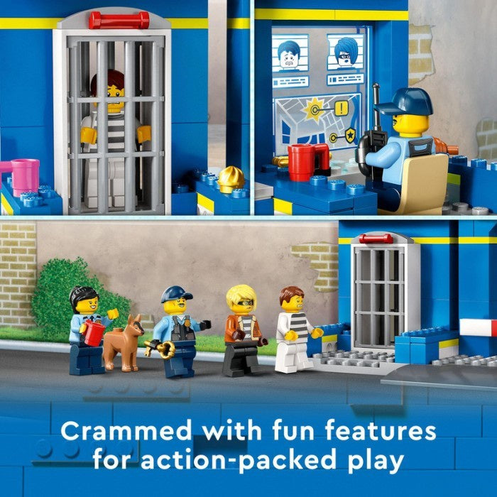 LEGO City 60370 Police Station Chase Building Toy Set (172 Pieces)