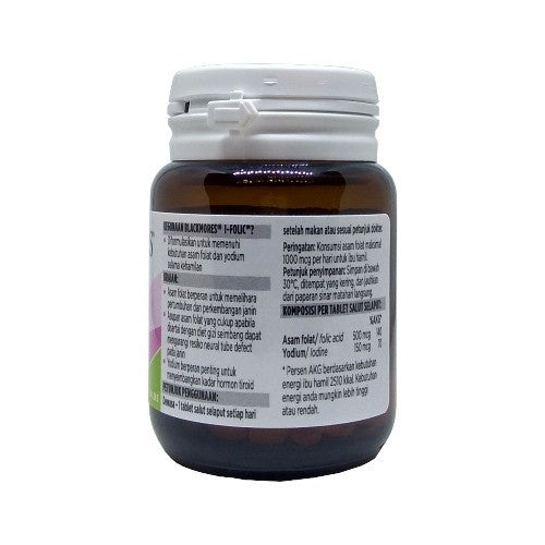 Blackmores I-Folic ifolic 60 Tablet BPOM Kalbe