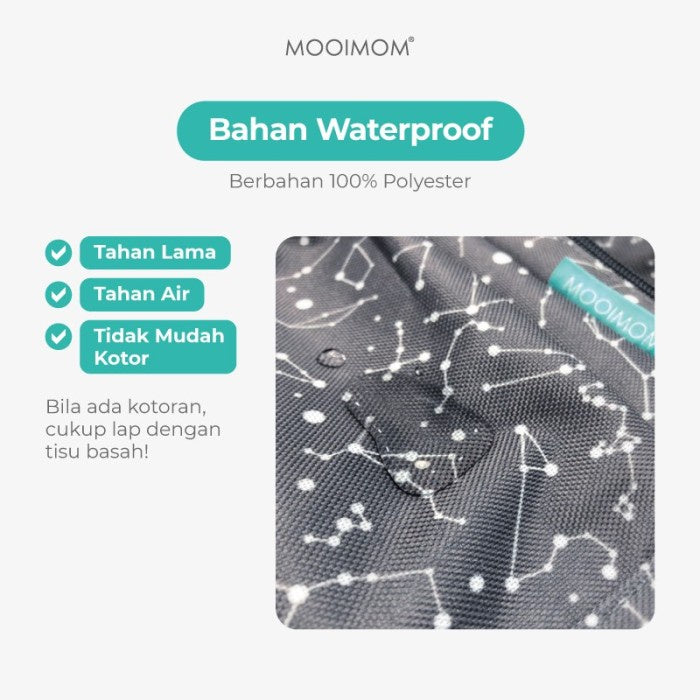 Tas Bayi | MOOIMOM 2 Ways Diaper Bag- Tas Bayi Besar Perlengkapan Bayi