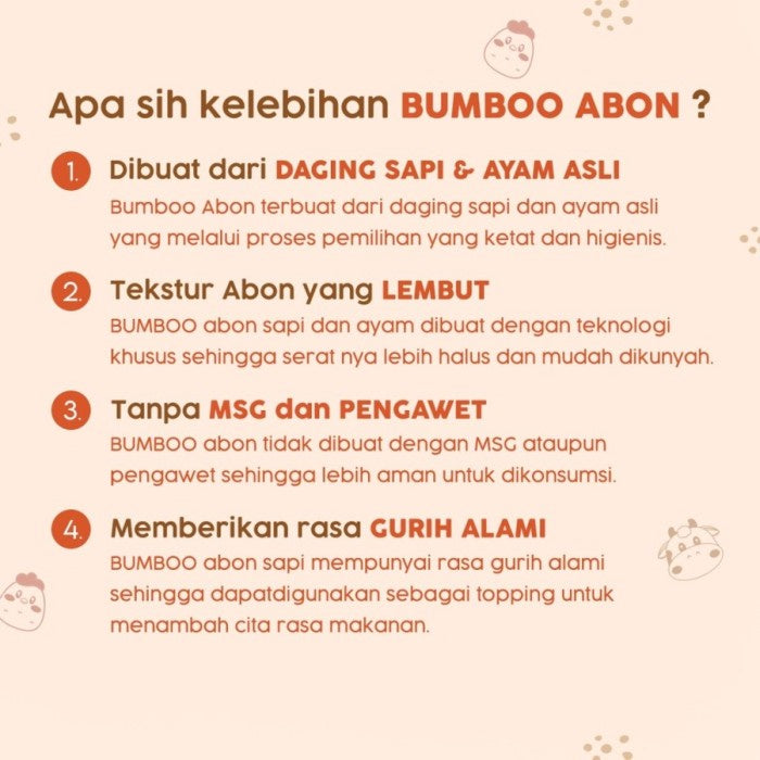 Bumboo Abon Sapi 100g