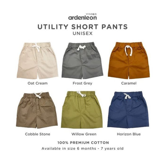 ARDENLEON Utility Short Pants Celana Pendek Anak (6 Mo-7 Yr)