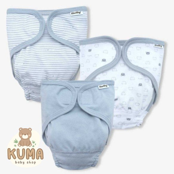 FLUFFY Popok Kain Bayi Modern 1pcs