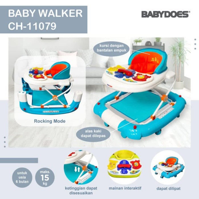 Babydoes Babywalker Ch11079 Alat Bantu Jalan 1079