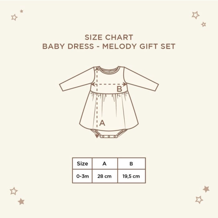 Little Palmerhaus - Melody Gift Set 0-3m Hadiah Bayi Newborn Hampers